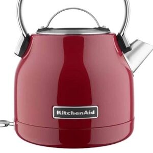 KitchenAid KEK1222ER 1.25-Liter Electric Kettle - Empire Red, Small